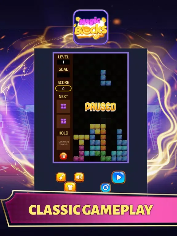 Golden Magic Blocks iPad  Screenshots