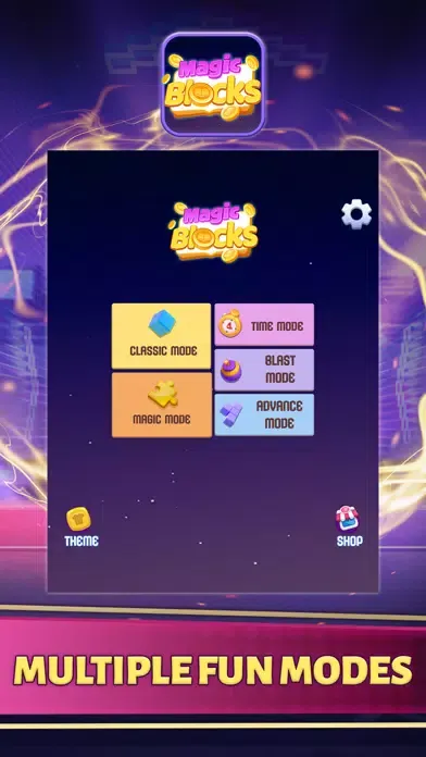 Golden Magic Blocks Screenshots