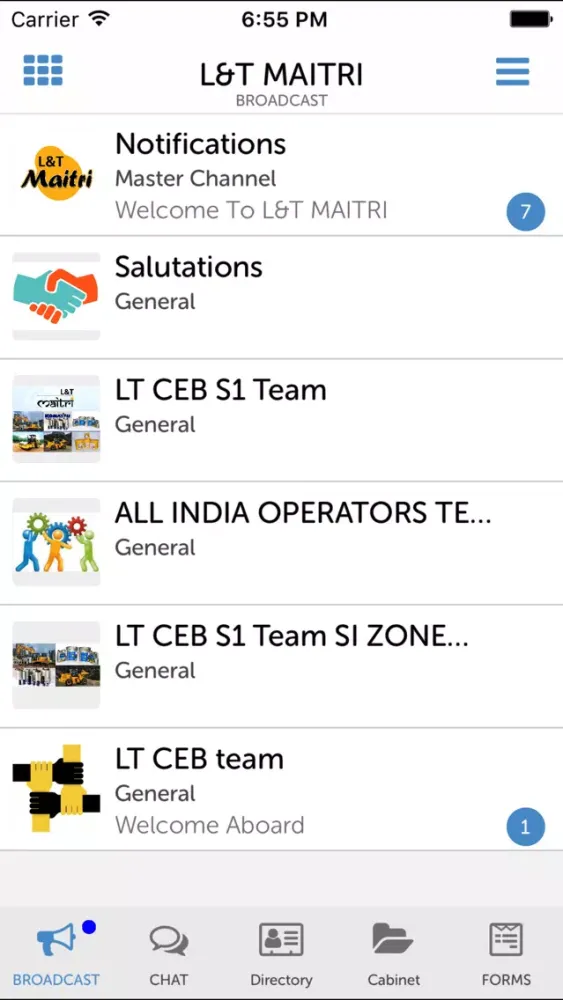 Tangkapan layar L&T Maitri