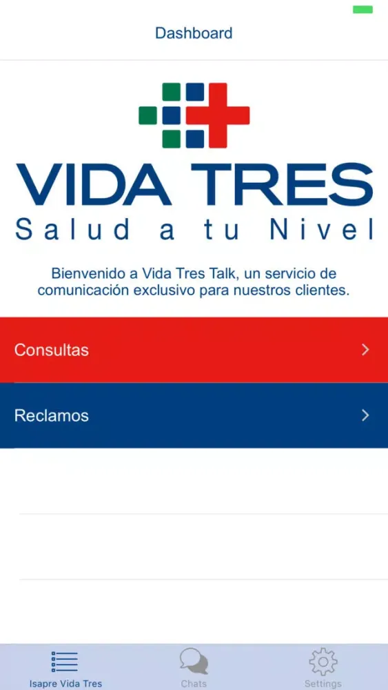 Capturas de tela do Vida Tres Talk