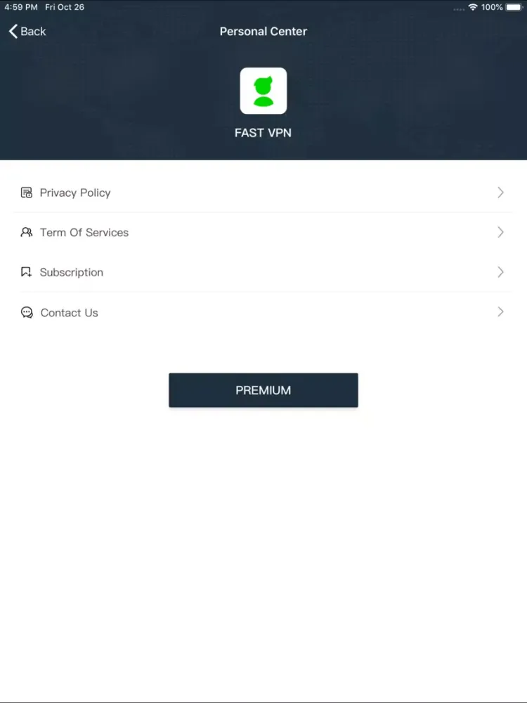 VPN - Open Super Unlimited VPN iPad  스크린샷
