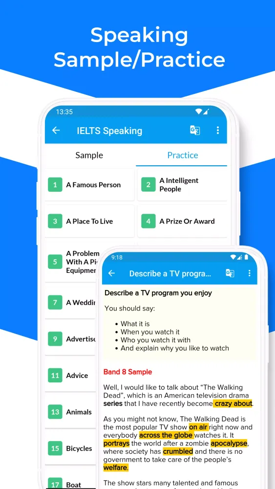 IELTS Practice Pro Screenshots