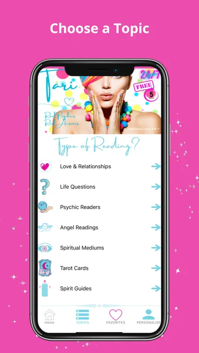 Tari Psychics应用截图
