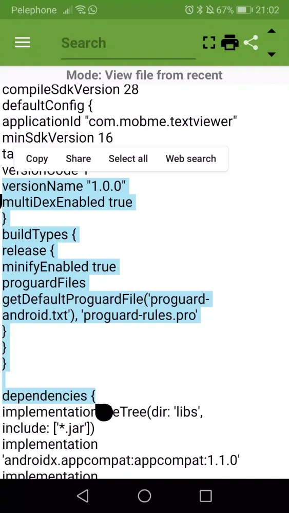 Captures d'écran de Docs Reader Docs Viewer Editor