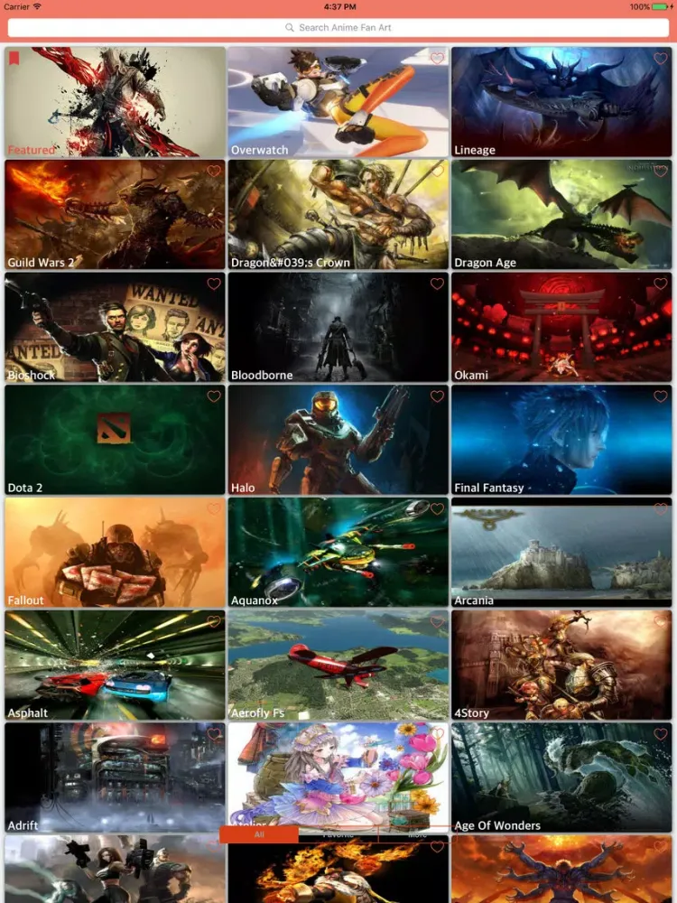 4K Art - Best HD Games Wallpaper iPad  Screenshots