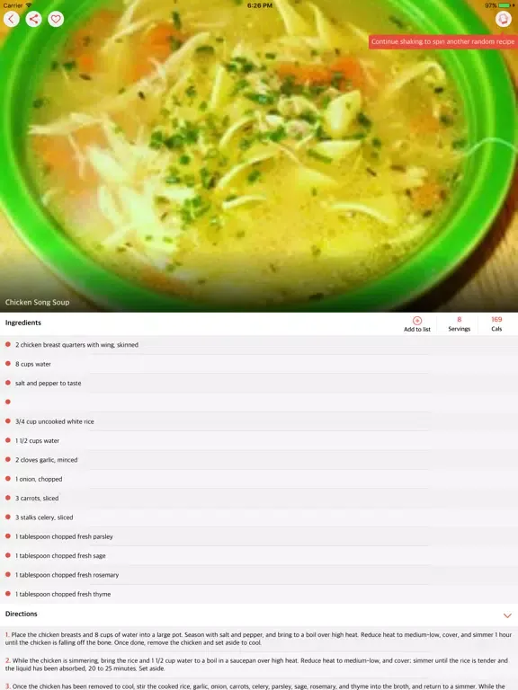 Captures d'écran de Soup Recipes: Easy and Delicious Soup iPad 