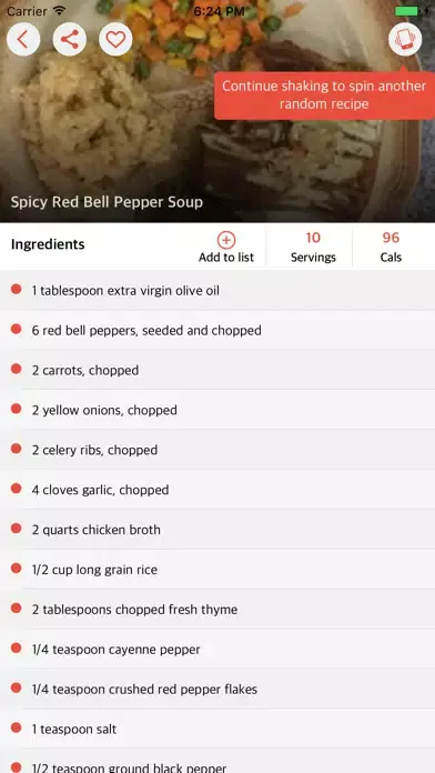 Captures d'écran de Soup Recipes: Easy and Delicious Soup