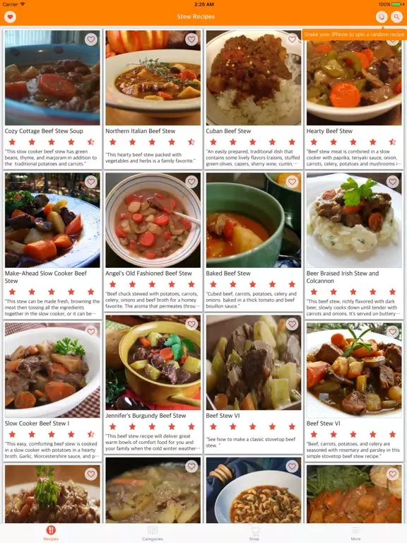 Stew Recipes - Best Healthy Stew Cooking iPad  スクリーンショット