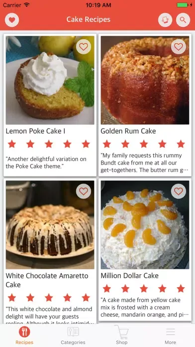 Cake Recipes - Easy and Delicious Cake Screenshots