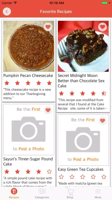 Cake Recipes - Easy and Delicious Cake Screenshots