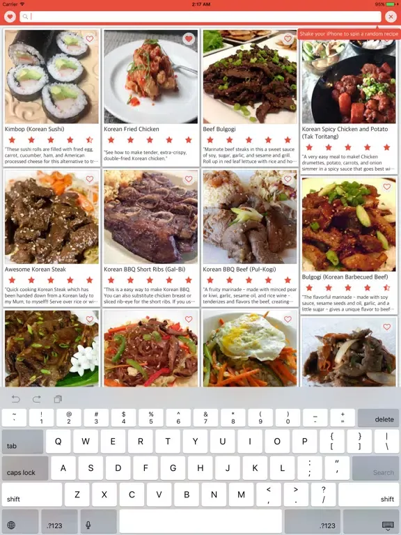تصاویر Korean Cuisine: Easy and Delicious Korean Food iPad 