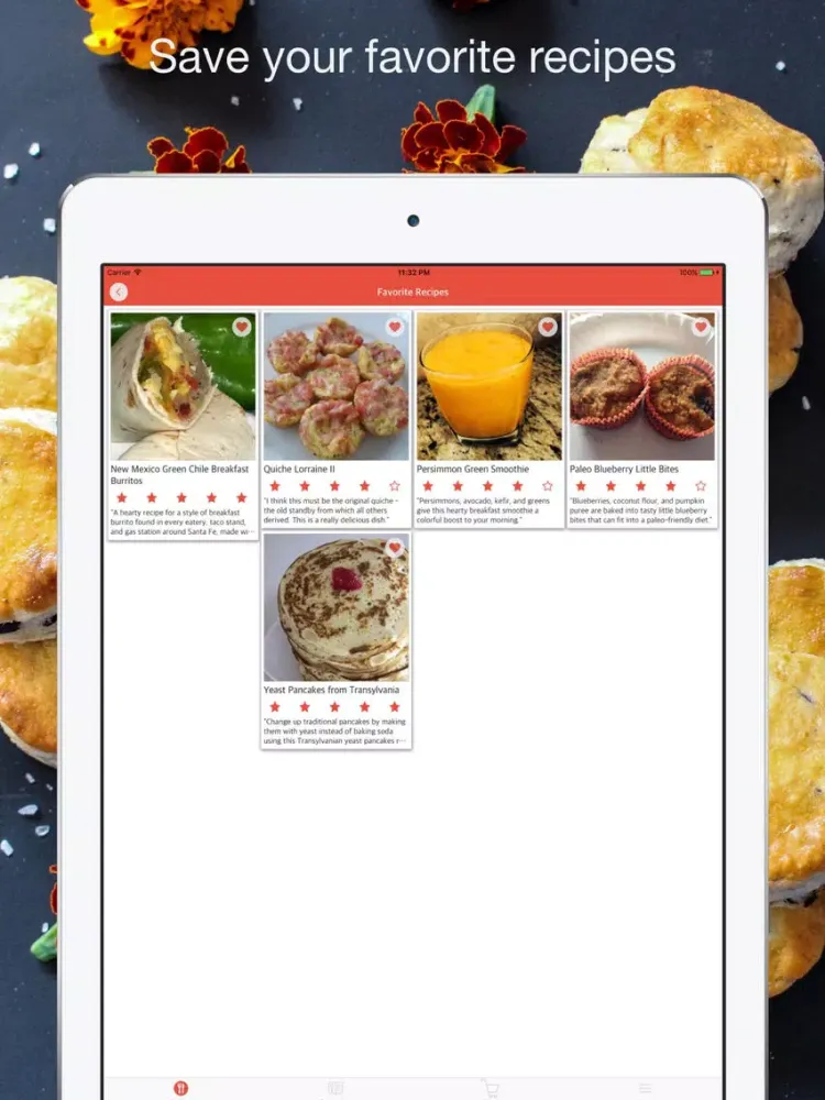 Breakfast Recipes - Healthy and Easy Meal iPad  Ekran Görüntüleri