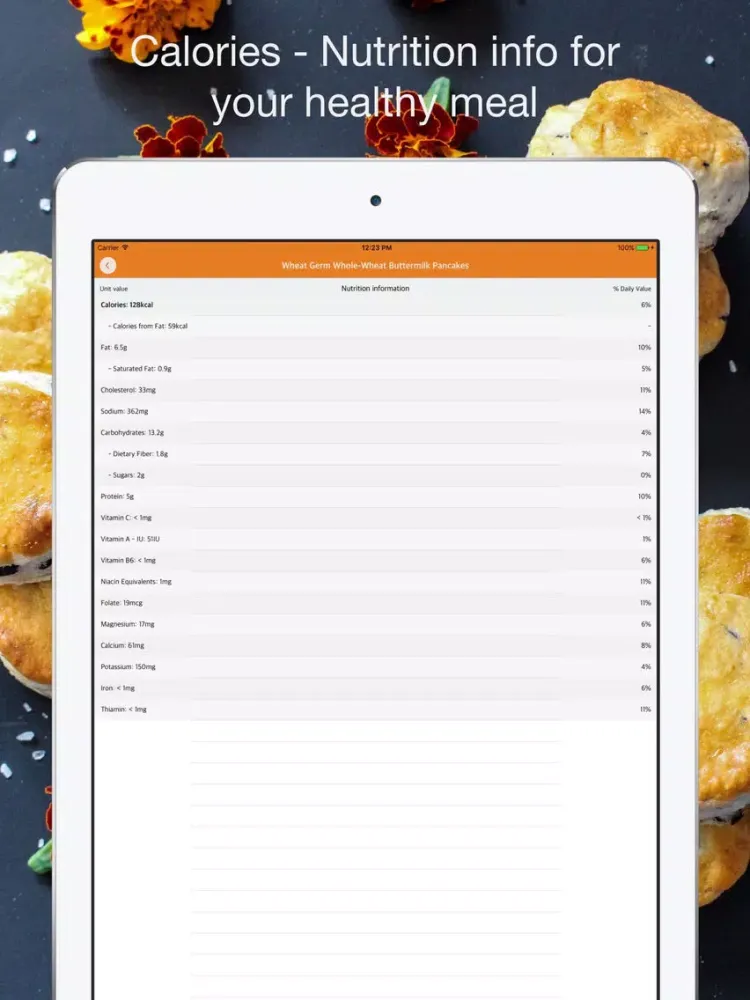 Breakfast Recipes - Healthy and Easy Meal iPad  Ekran Görüntüleri