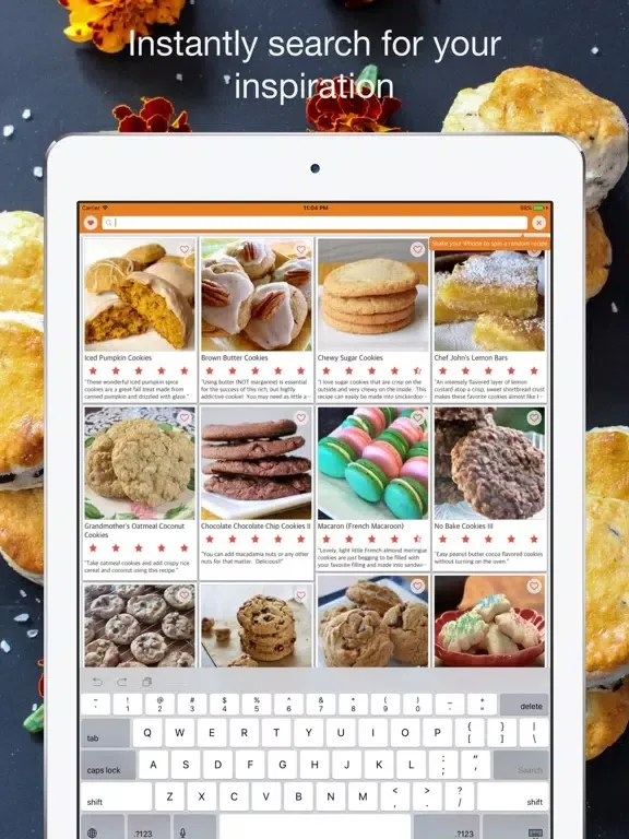 Dessert Recipes - Sweet and Healthy Dessert iPad  Screenshots