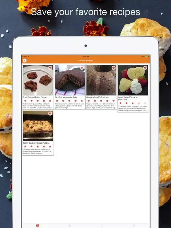 Dessert Recipes - Sweet and Healthy Dessert iPad  Screenshots