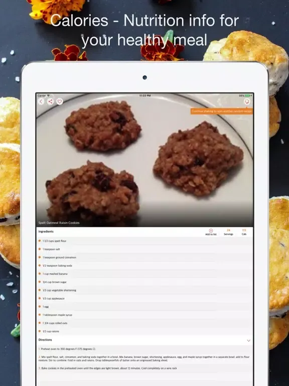 Dessert Recipes - Sweet and Healthy Dessert iPad  Screenshots
