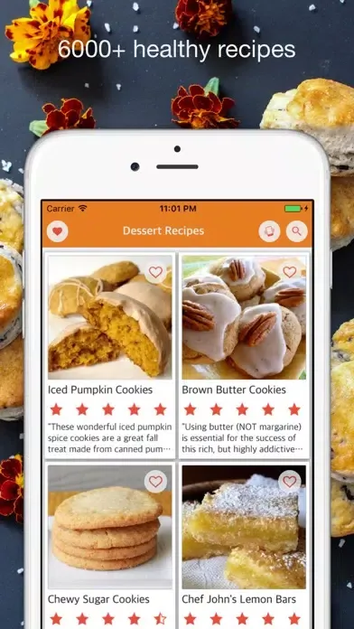 Dessert Recipes - Sweet and Healthy Dessert Screenshots