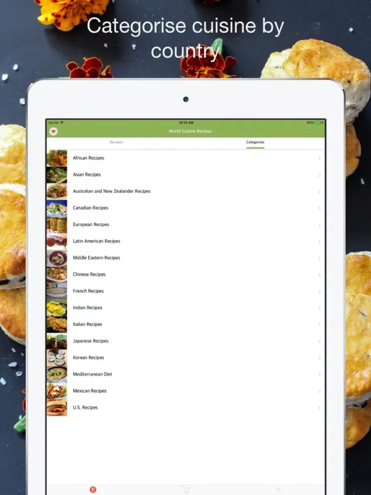 Скриншоты World Cuisines - Discover Cooking Recipes iPad 