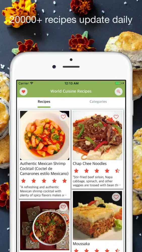 Скриншоты World Cuisines - Discover Cooking Recipes
