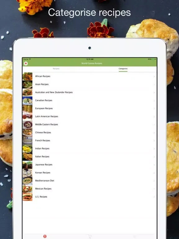 Vegetarian Recipes - Daily Meal Cooking iPad  Ekran Görüntüleri