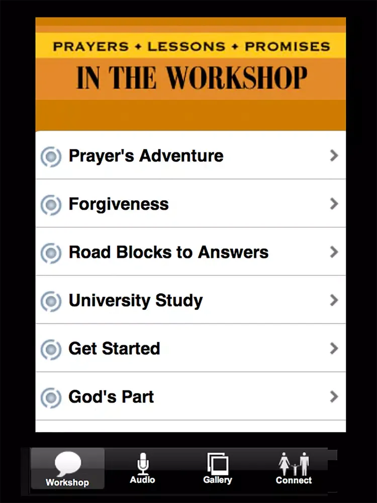 Prayer Results iPad  स्क्रीनशॉट
