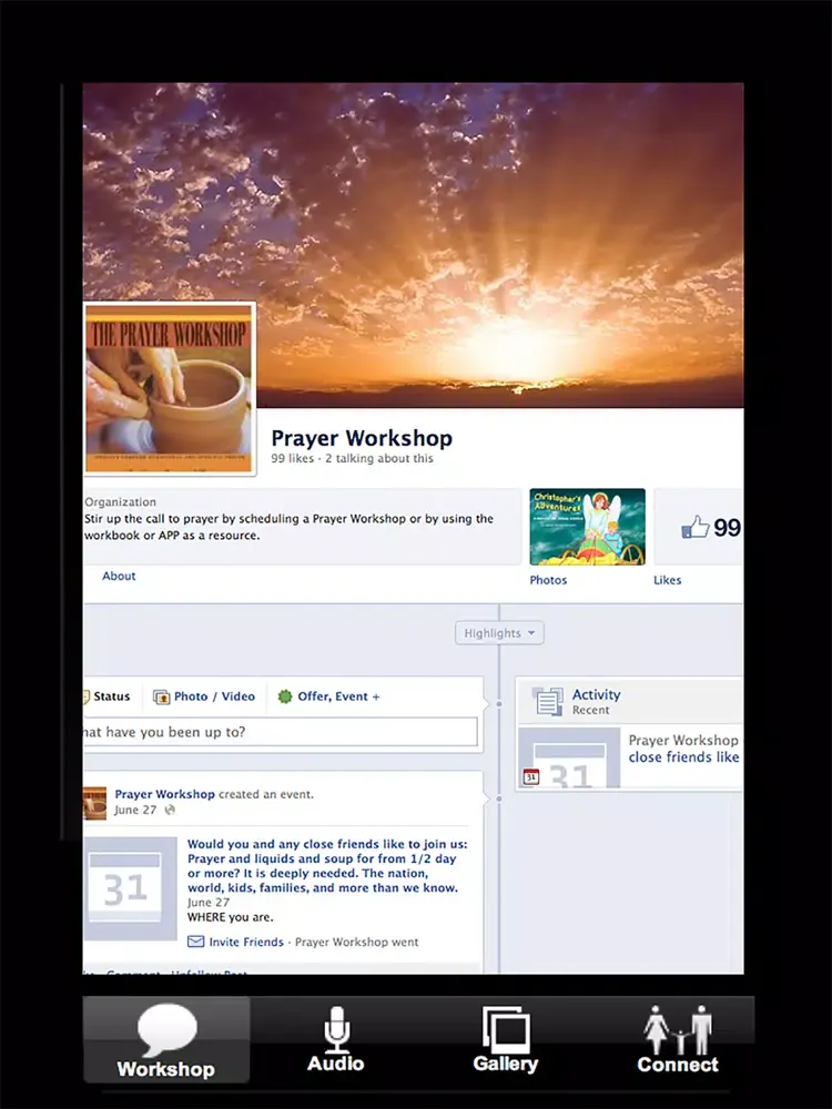 Prayer Results iPad  स्क्रीनशॉट