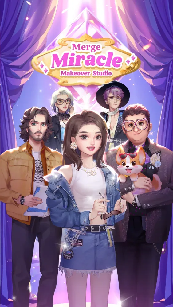 Capturas de tela do Merge Miracle: Makeover Studio