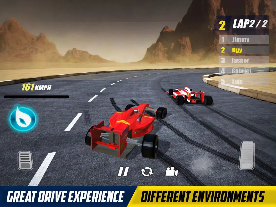 Captures d'écran de Formula Race: Car Racing iPad 