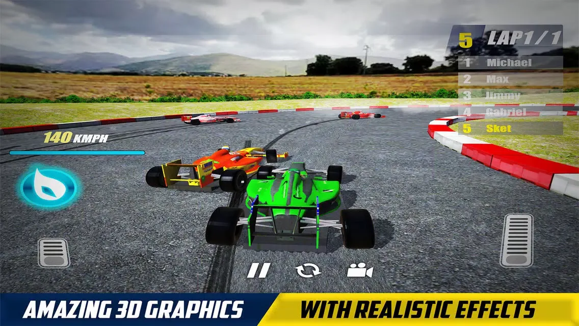 Captures d'écran de Formula Race: Car Racing