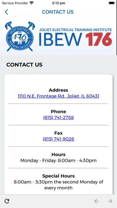 IBEW 176 JATC應用截圖