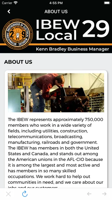 IBEW 29 Screenshots