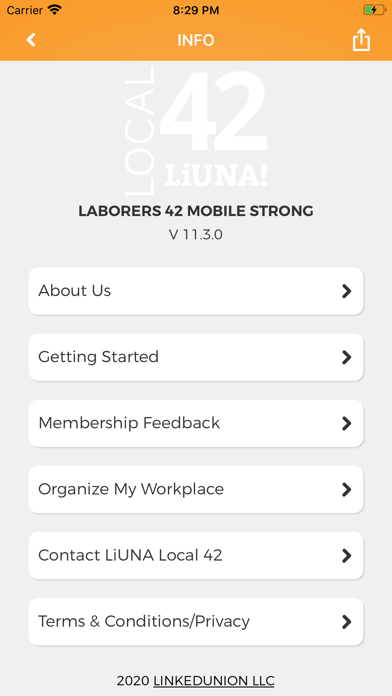 Laborers Local 42 سکرین شاٹس