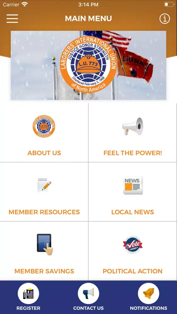 Laborers Local 773 سکرین شاٹس