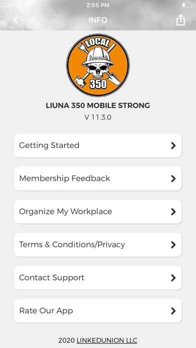 Zrzuty ekranu LiUNA 350