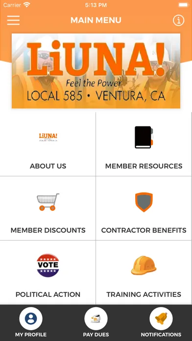 LiUNA 585应用截图