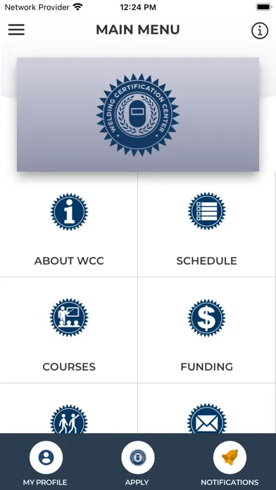 Screenshot di Welding Certification Center