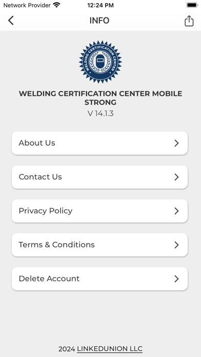 Welding Certification Center Screenshots