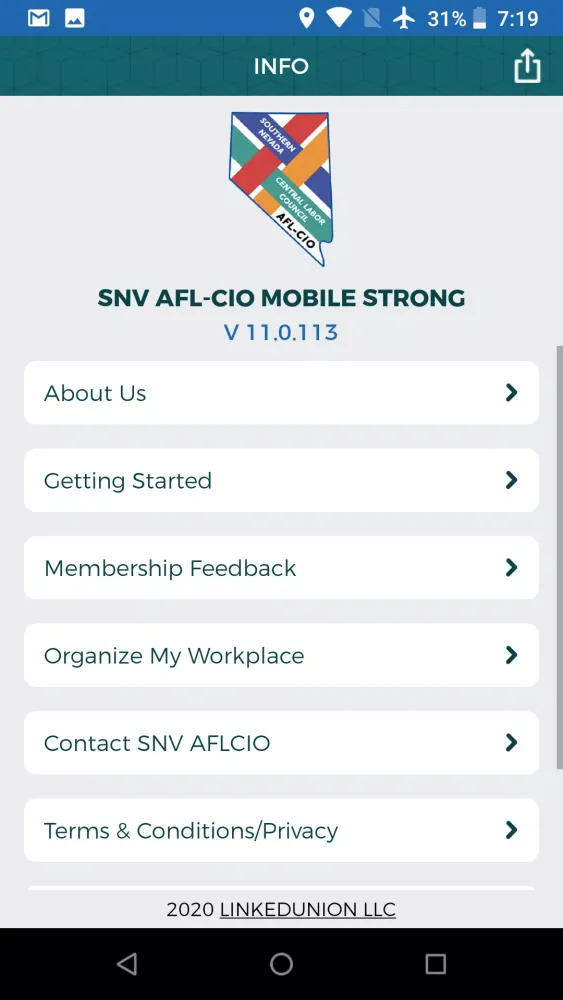 SNV AFL-CIO Screenshots