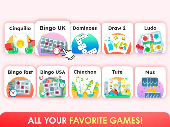 Lua Chat: Bingo, Domino & more iPad  سکرین شاٹس