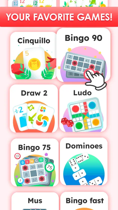 Lua Chat: Bingo, Domino & more سکرین شاٹس