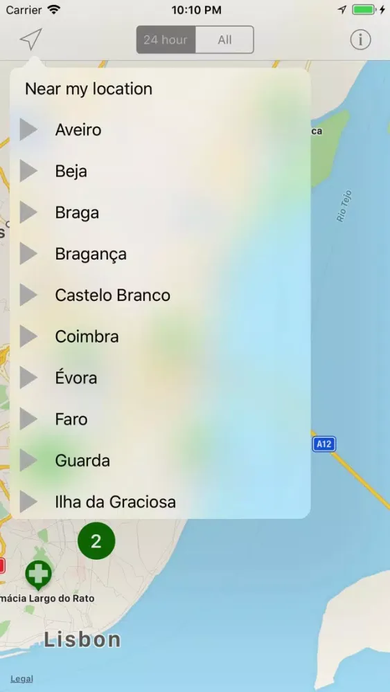 Farmácias de Serviço应用截图