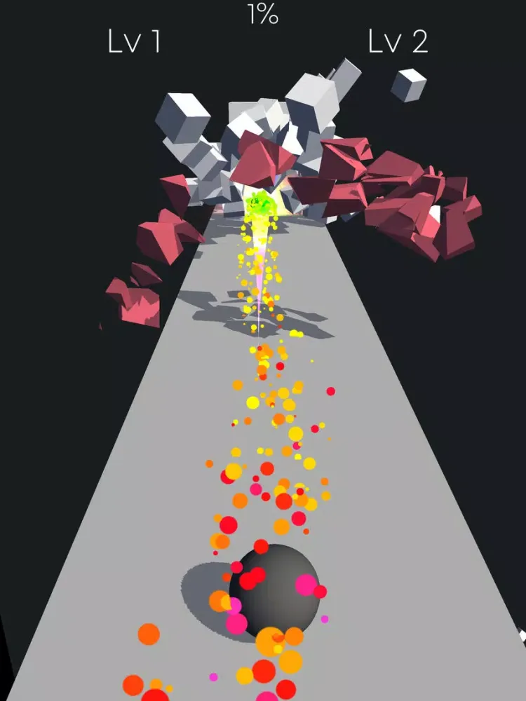 BALL HIT 3D iPad  سکرین شاٹس