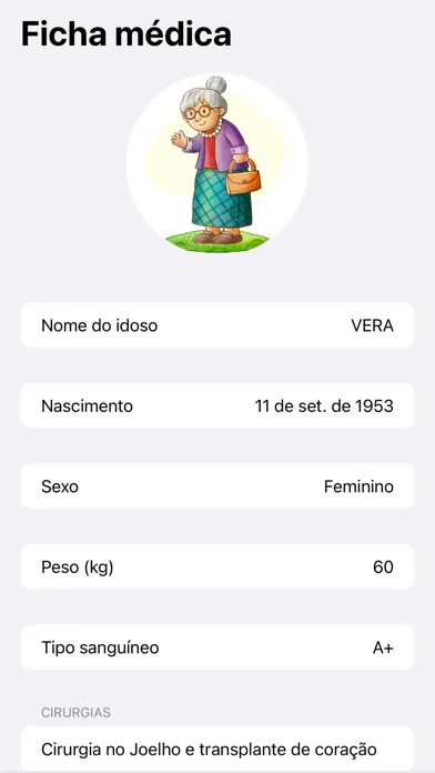Capturas de tela do Vera Care