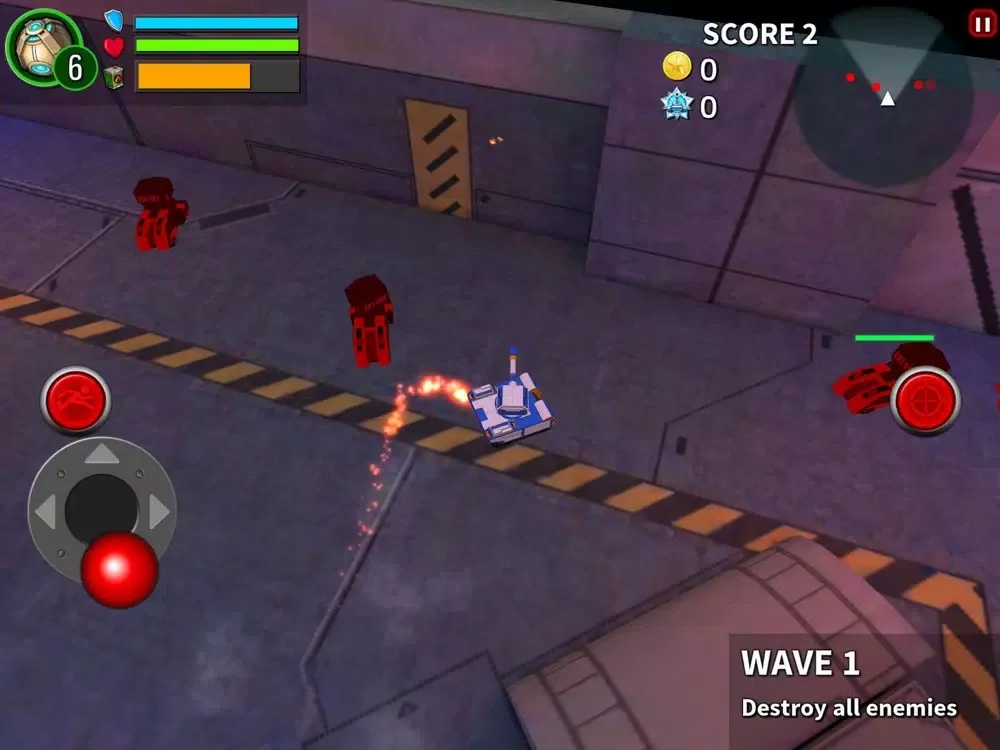 Скриншоты Tank War: Powerful Armored iPad 