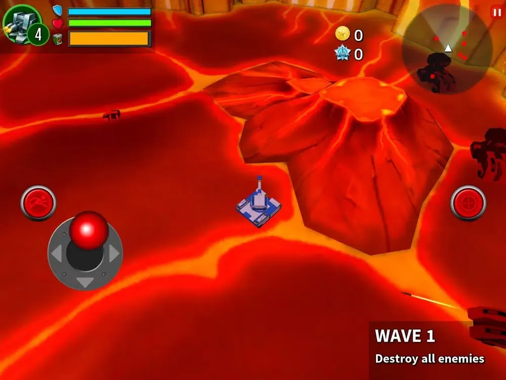 Скриншоты Tank War: Powerful Armored iPad 
