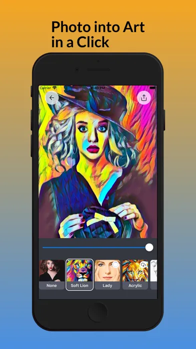 Fotorist - art creation スクリーンショット