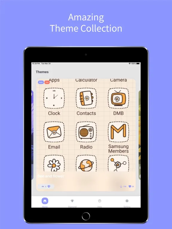 Theme Store: widget changer iPad  スクリーンショット