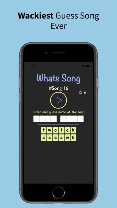 Zrzuty ekranu Whats Song -wacky music trivia