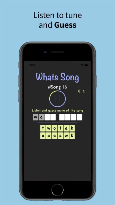 Zrzuty ekranu Whats Song -wacky music trivia
