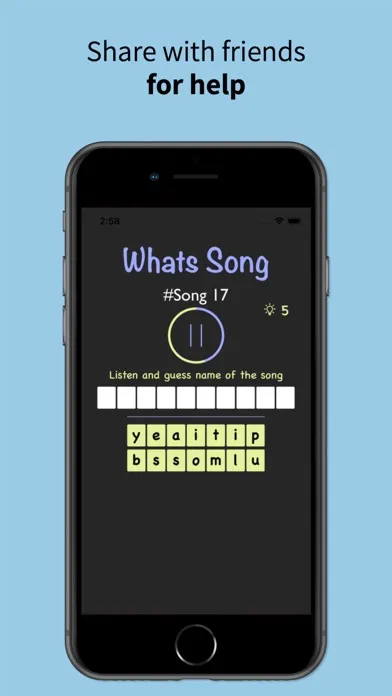 Zrzuty ekranu Whats Song -wacky music trivia